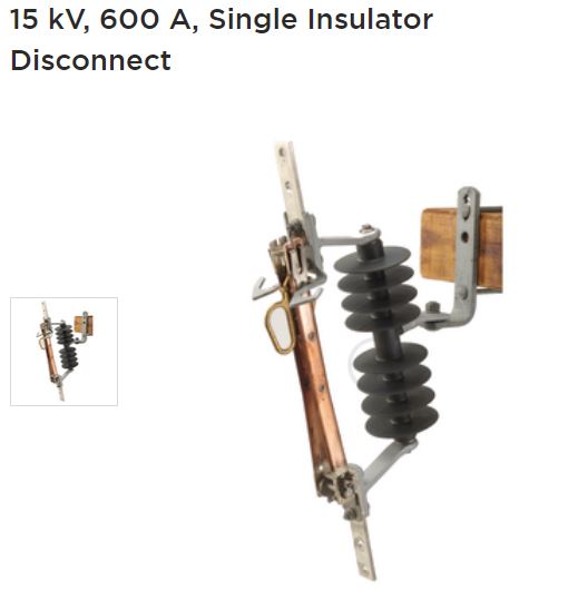 M3C 600A 15kv switch